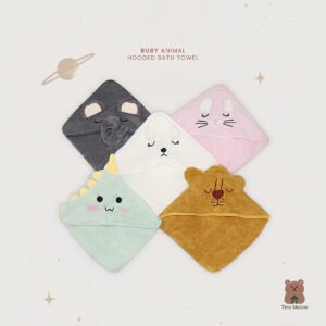 Ruby Hooded Bath Towel - Handuk Bayi