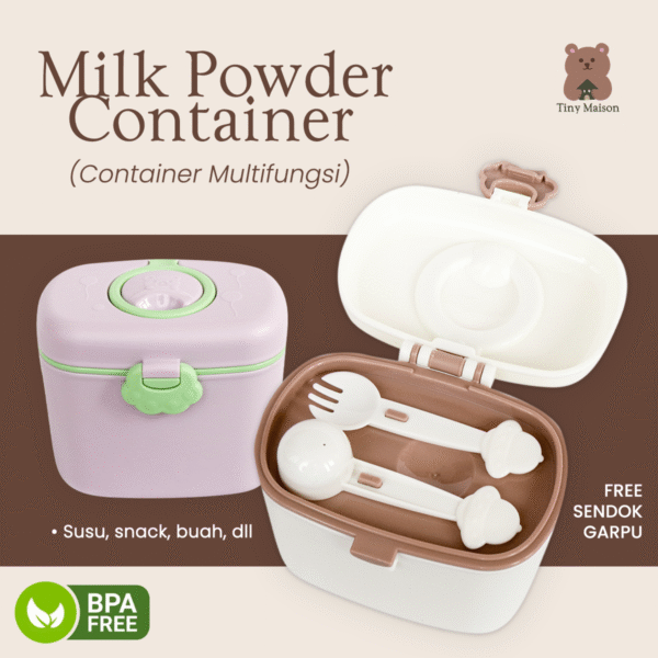 Jame Baby Milk Powder Box - Tempat Kotak Susu Bayi Multifungsi